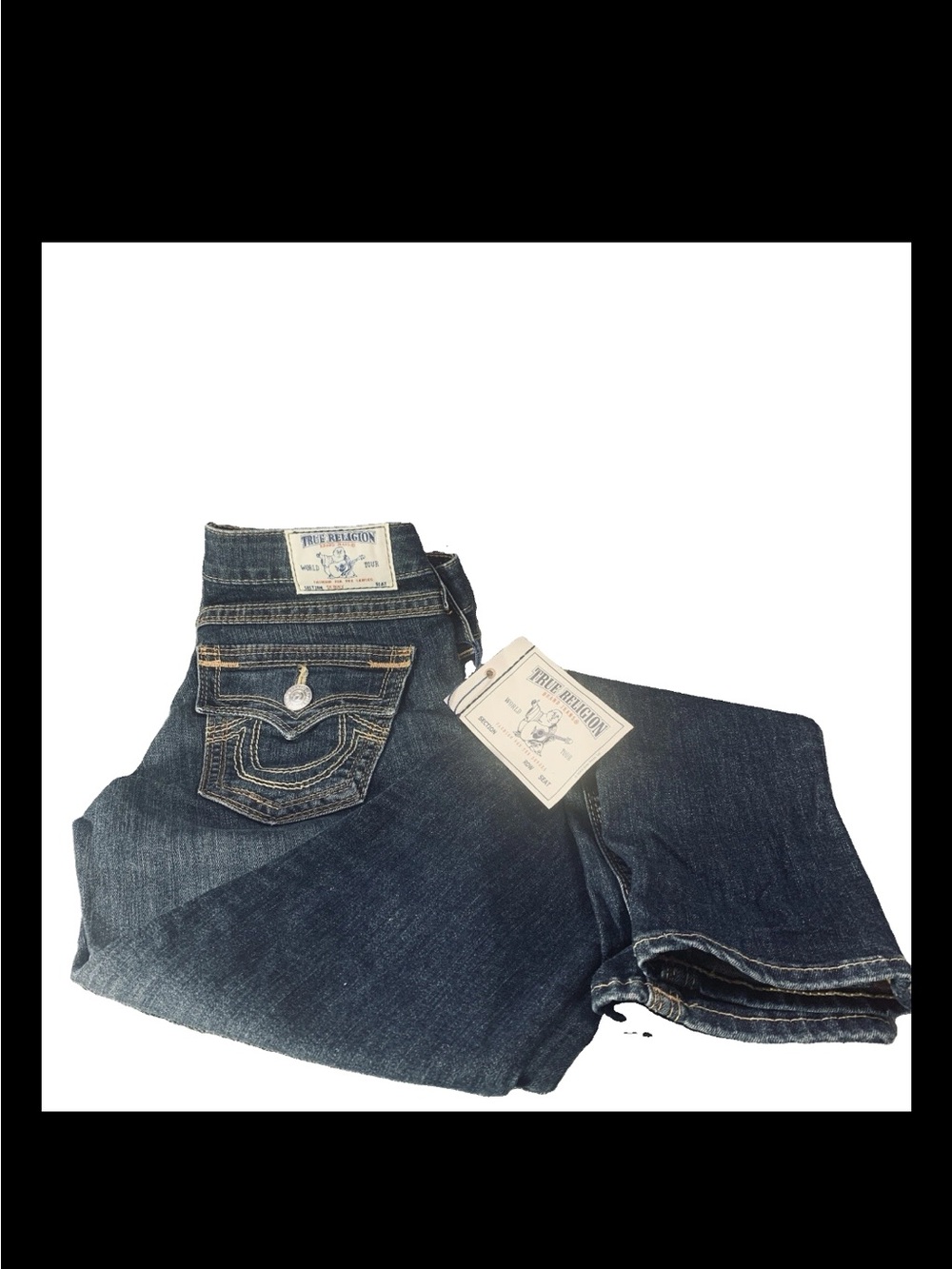 True Religion Skinny WFLPS Old Multi QT Women Jeans Size 26x31 NWT